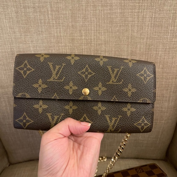 Authentic Louis Vuitton monogram long wallet TH0996 (F1035) - Picture 3 of 11